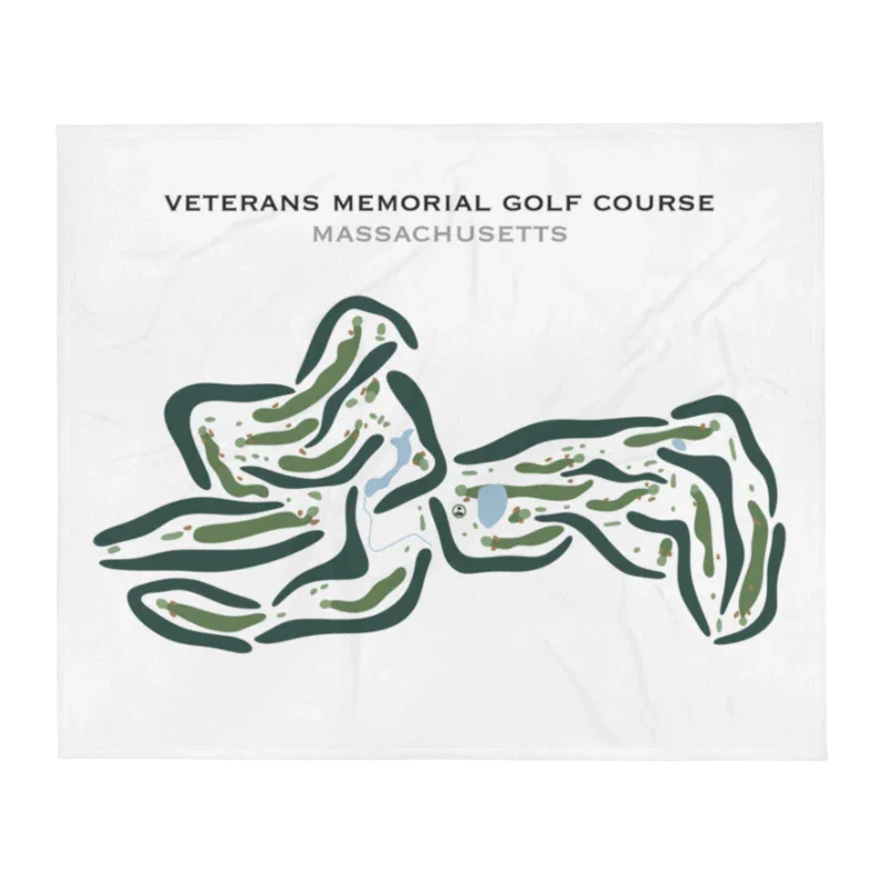 Veterans Memorial Golf Course, Massachusetts - Printed Golf Courses