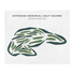 Veterans Memorial Golf Course, Washington - Printed Golf Courses