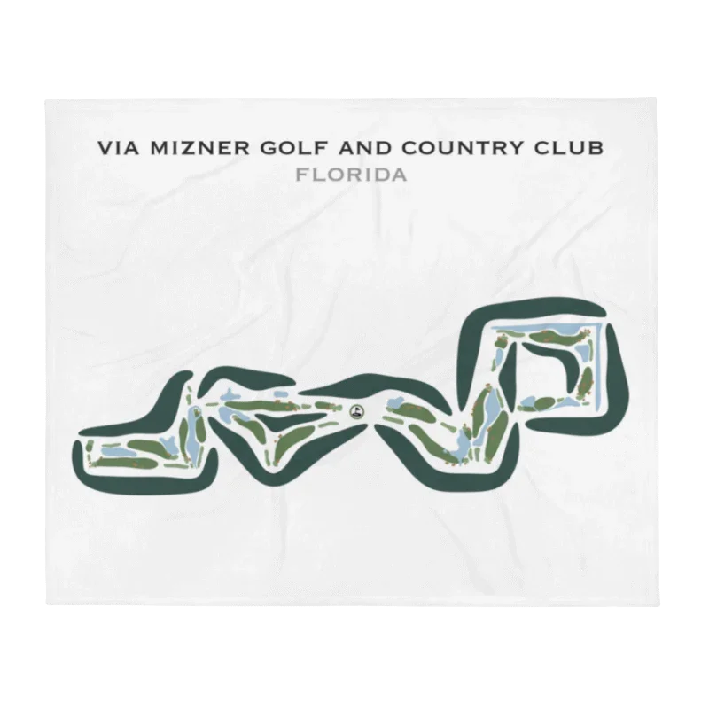 Via Mizner Golf & Country Club, Florida - Printed Golf Courses