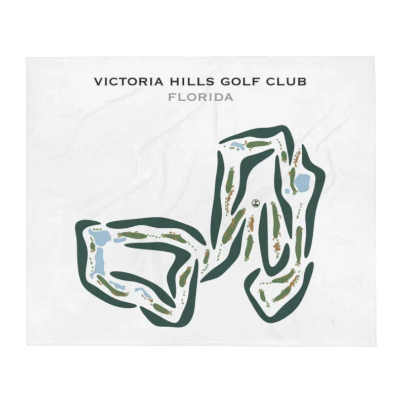 Victoria Hills Golf Club, Florida - Printed Golf Courses