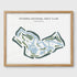 Victoria National Golf Club, Indiana - Printed Golf Courses