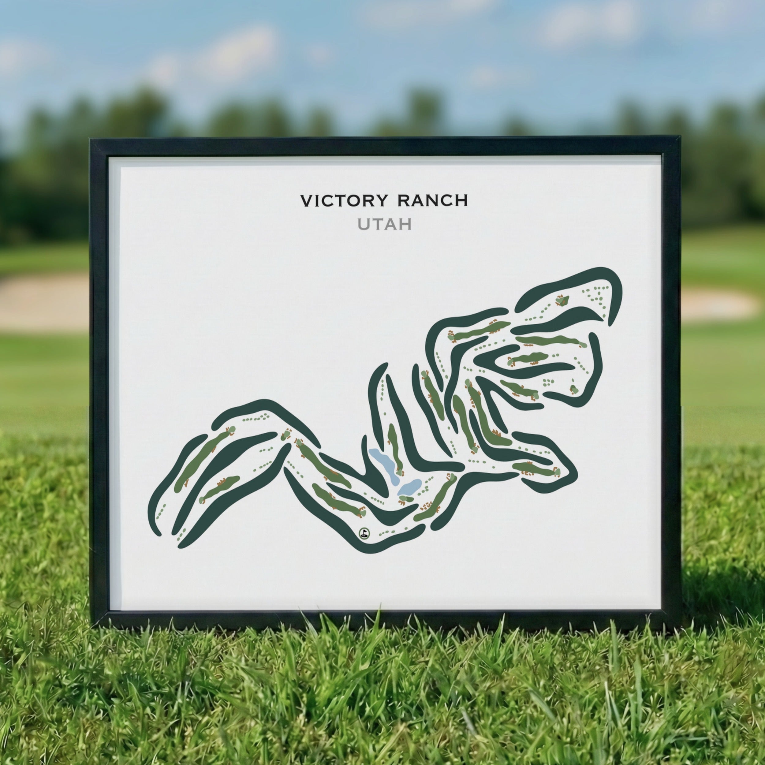 Victory Ranch Golf Club, Kamas Utah - Printed Golf Courses