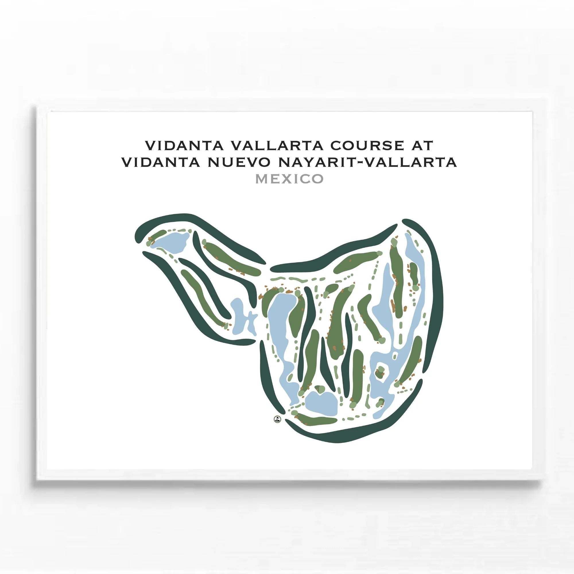 Vidanta Vallarta Course at Vidanta Nuevo Nayarit-Vallarta, Mexico - Printed Golf Courses
