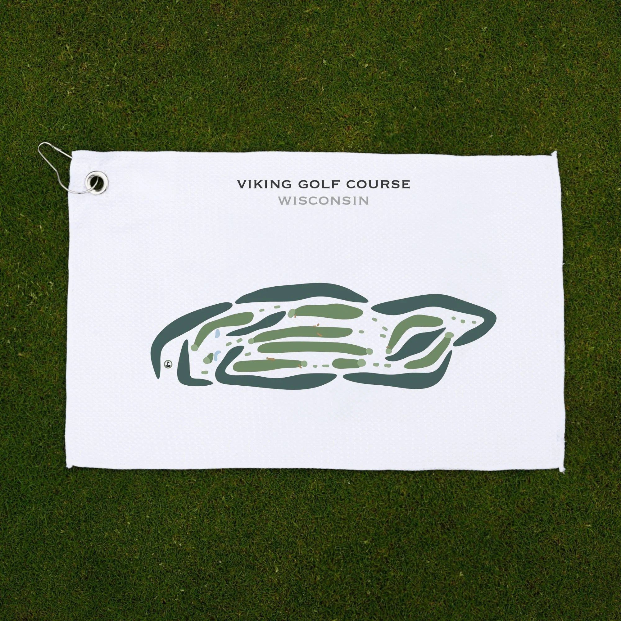 Viking Golf Course, Wisconsin - Printed Golf Courses