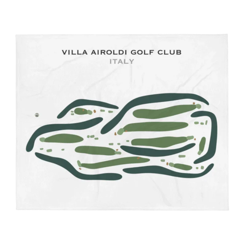 Villa Airoldi Golf Club, Italy - Printed Golf Courses
