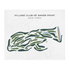 Village Club of Sands Point, New York - Printed Golf Courses