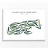 Village Club of Sands Point, New York - Printed Golf Courses