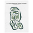 Village Greens Golf Course, Montana - Printed Golf Courses