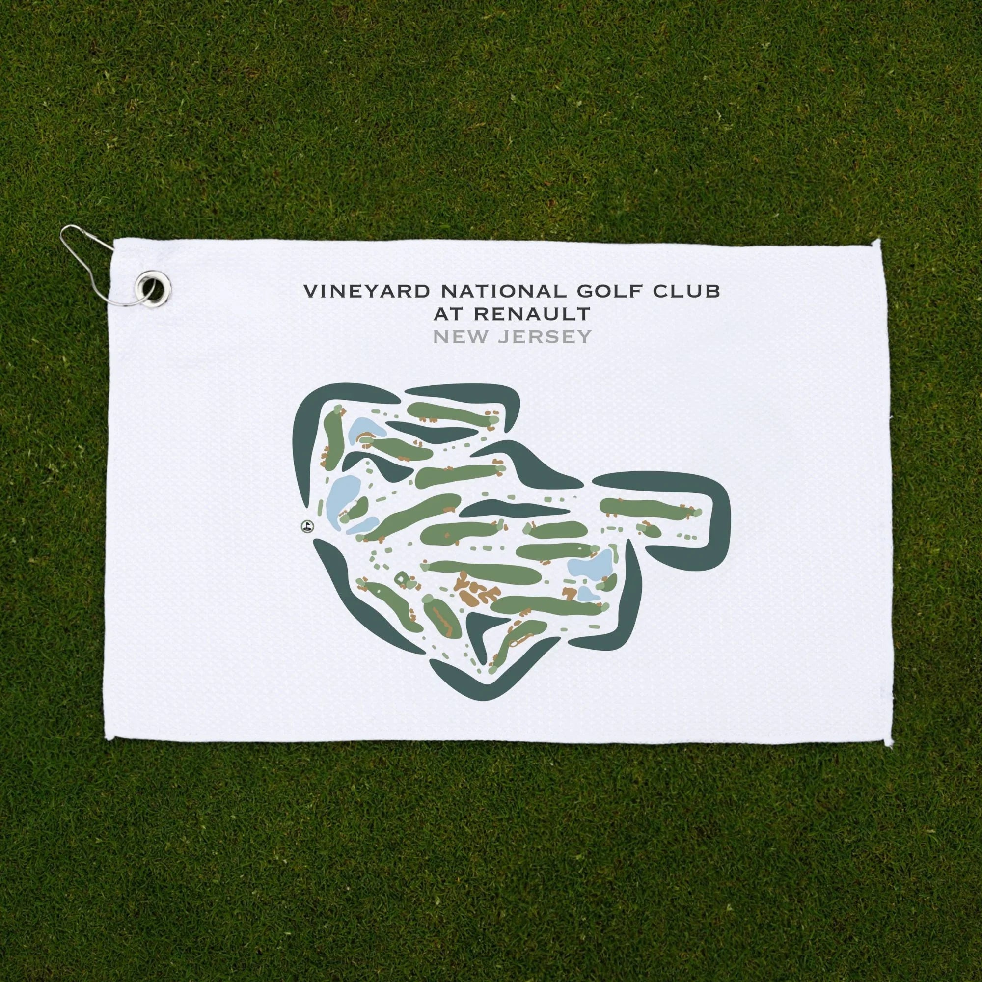 Vineyard National Golf Club at Renault, New Jersey - Printed Golf Courses