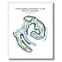 Vineyards Country Club South Course, Florida - Printed Golf Courses