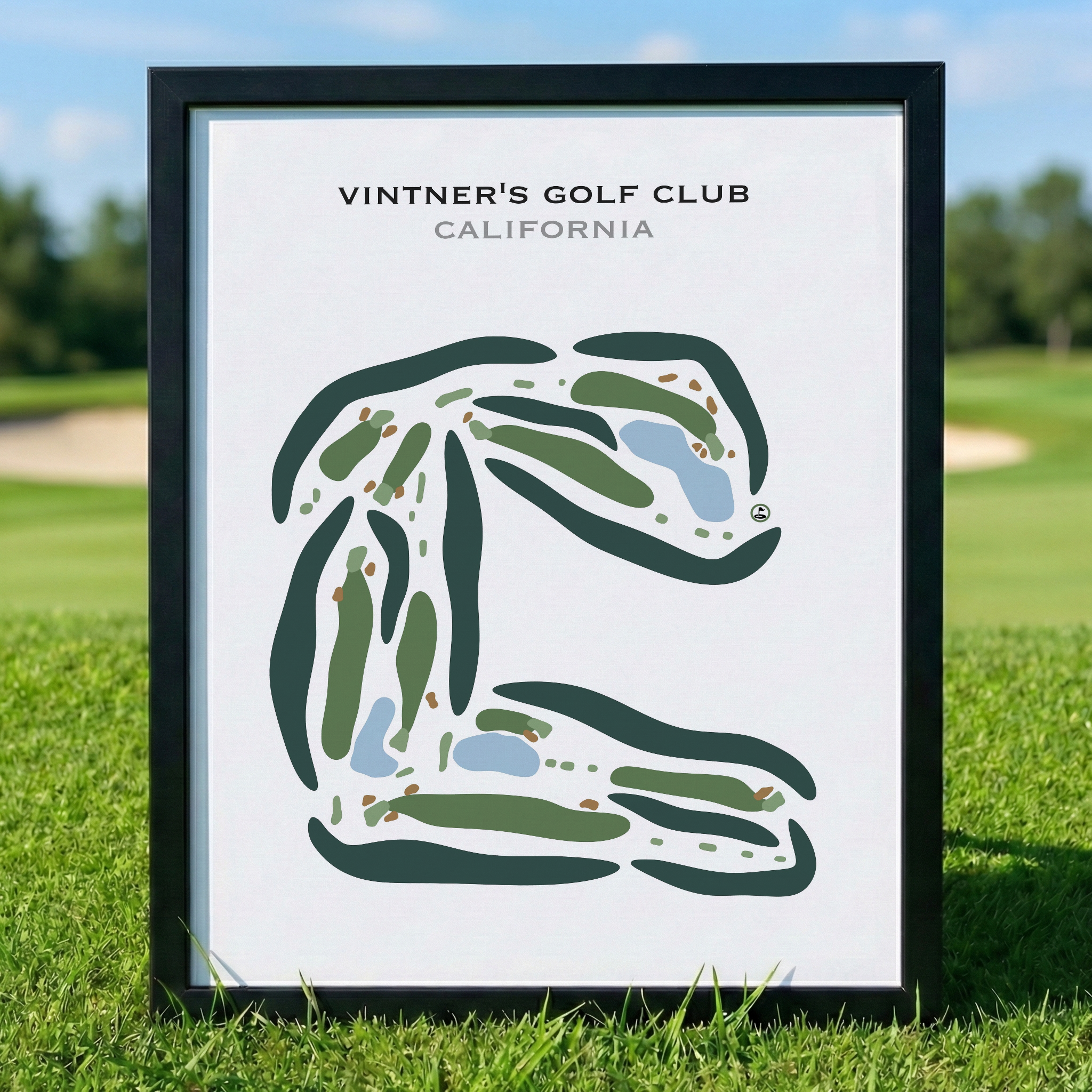 Vintner's Golf Club, California - Printed Golf Courses