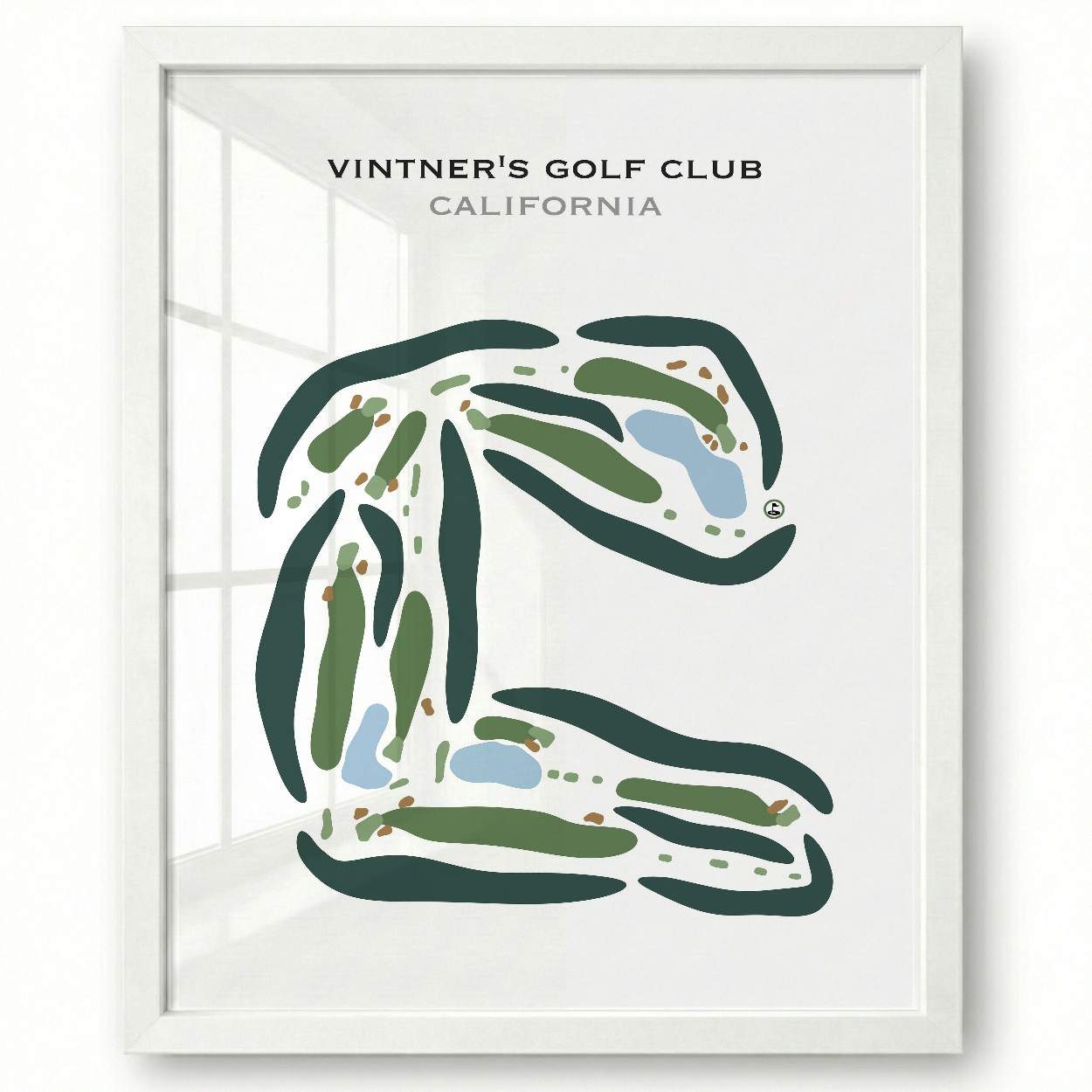 Vintner's Golf Club, California - Printed Golf Courses
