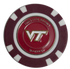 Officially Licensed Virginia Tech Hokies Poker Chip Ball Marker
