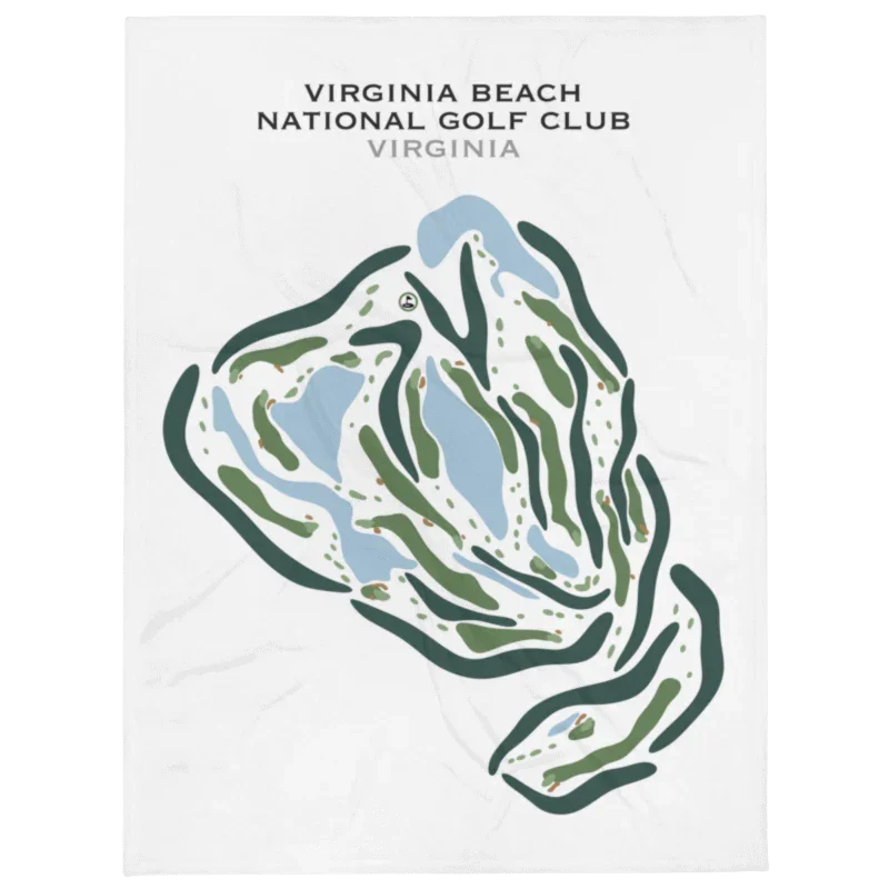 Virginia Beach National Golf Club, Virginia - Printed Golf Courses