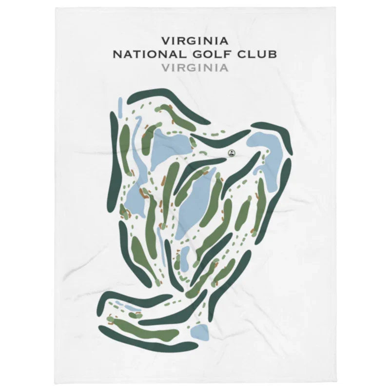 Virginia National Golf Club, Virginia - Printed Golf Course