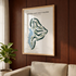 Virginia Oaks Golf Course, Virginia - Printed Golf Courses