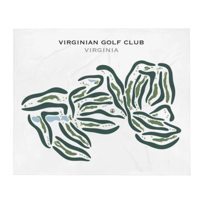 Virginian Golf Club, Virginia - Printed Golf Courses