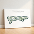 Visalia Country Club, California - Printed Golf Courses