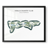 Visalia Country Club, California - Printed Golf Courses