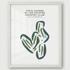 Vista Course at Los Coyotes Country Club, California - Printed Golf Courses