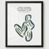 Vista Course at Los Coyotes Country Club, California - Printed Golf Courses