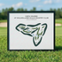Vista Course at Mulholland Hills Country Club, California - Printed Golf Courses