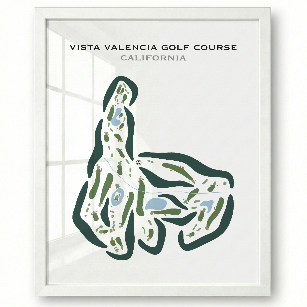 Vista Valencia Golf Course, California - Printed Golf Courses