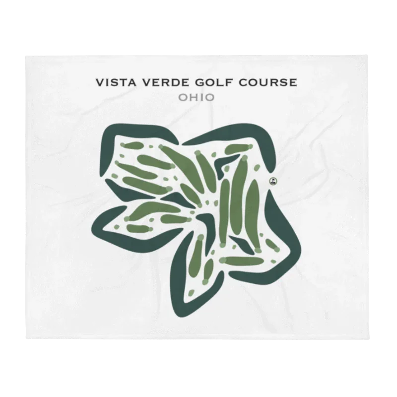 Vista Verde Golf Course, Ohio - Printed Golf Courses