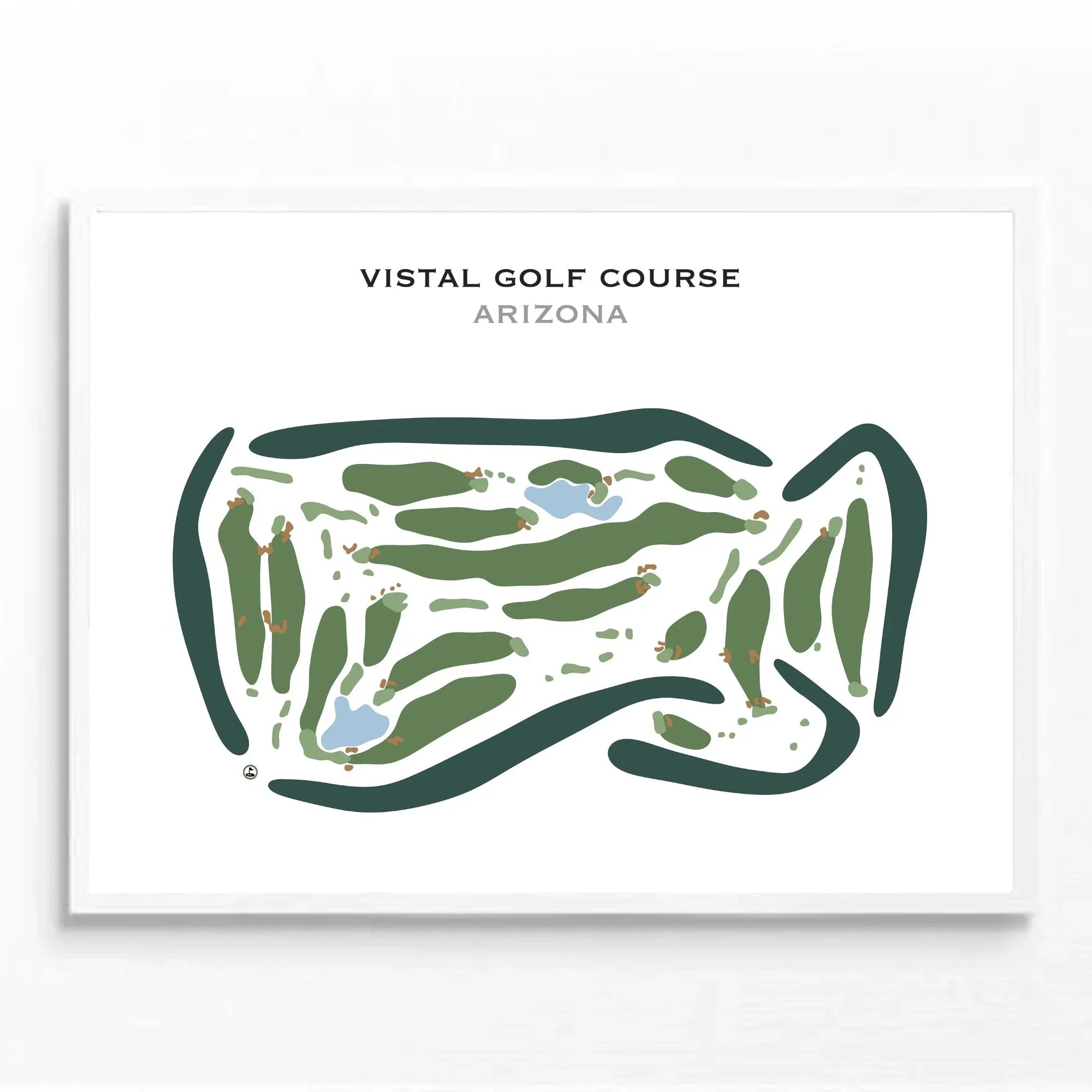 Vistal Golf Course, Arizona - Printed Golf Courses