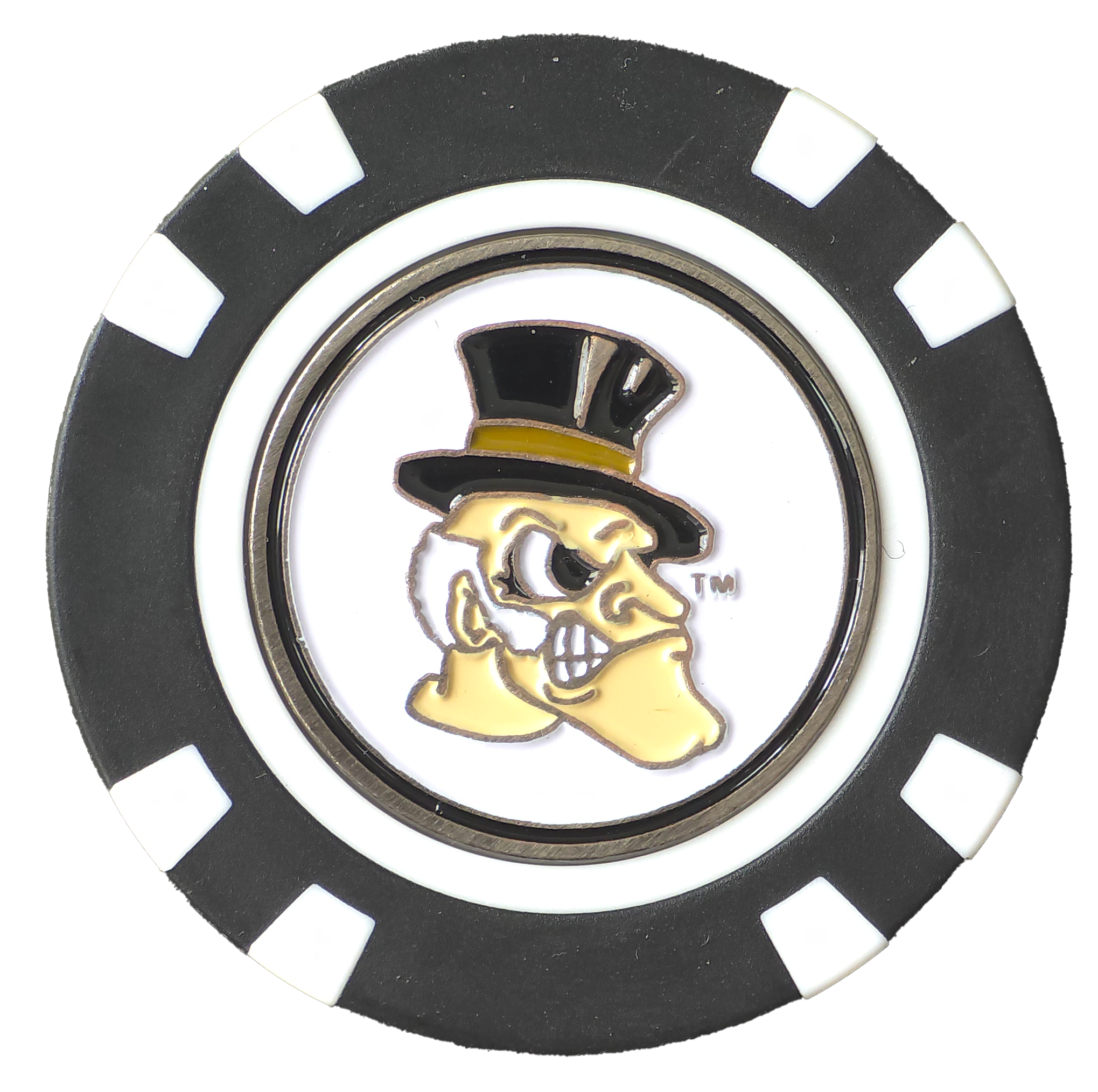 Officially Licensed Wake Forest Demon Deacons Poker Chip Ball Marker