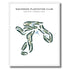Wachesaw Plantation Club, South Carolina - Printed Golf Courses