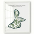 Wachusett Country Club, Massachusetts - Printed Golf Courses