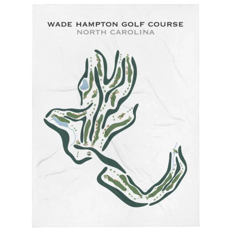 Wade Hampton Golf Course, North Carolina - Printed Golf Courses