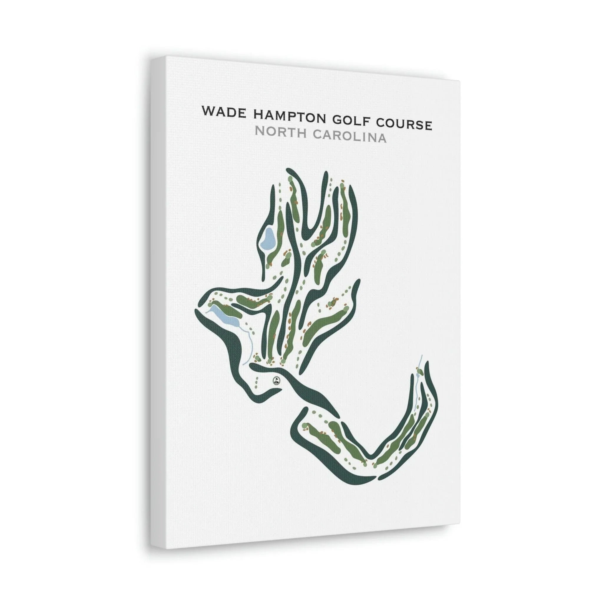 Wade Hampton Golf Course, North Carolina - Printed Golf Courses