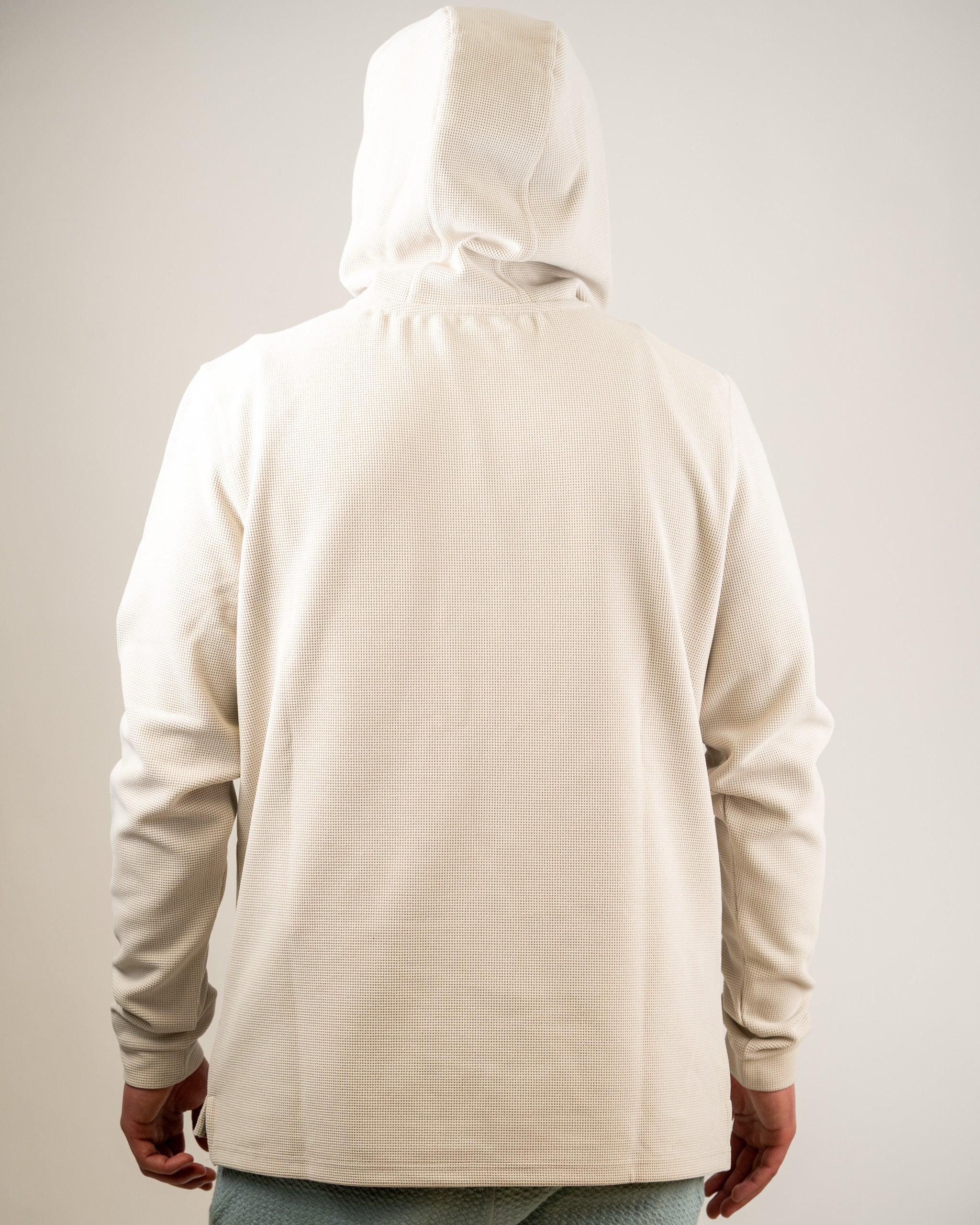 Player Preferred™ Waffle Grid Hoodie - Ivory