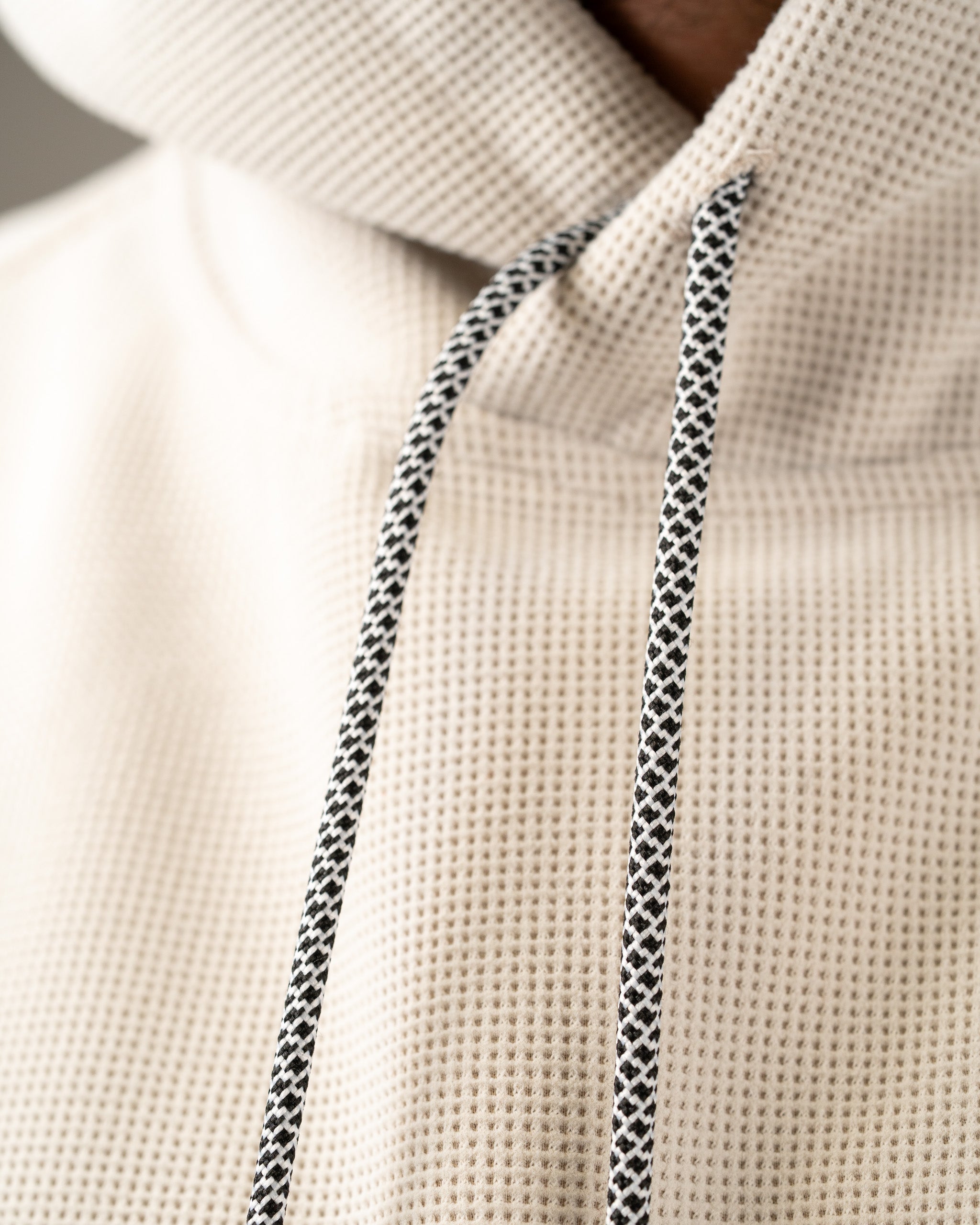 Player Preferred™ Waffle Grid Hoodie - Ivory