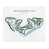 Waialae Country Club, Hawaii - Printed Golf Courses