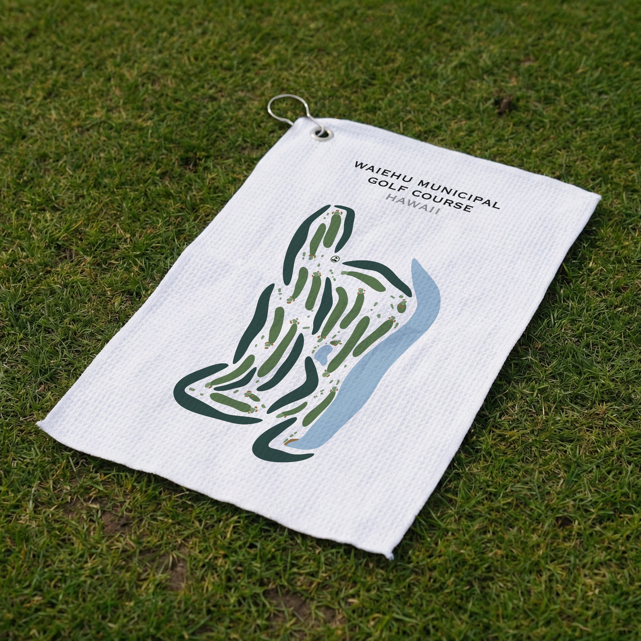 Waiehu Municipal Golf Course, Hawaii - Printed Golf Courses