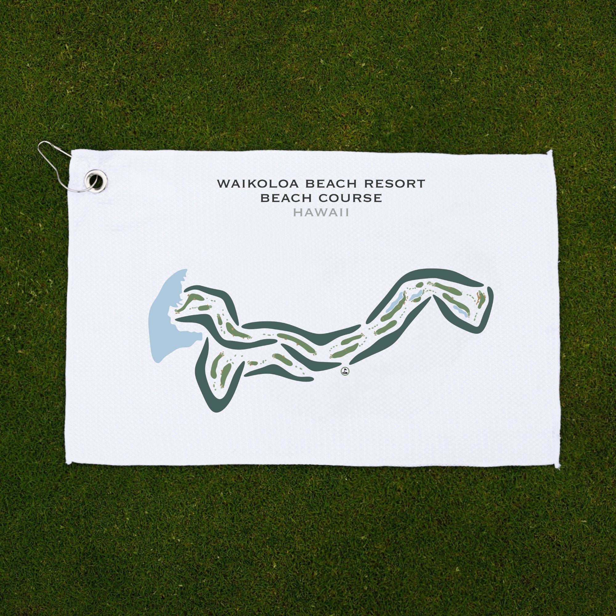 Waikoloa Beach Resort - Beach Course, Hawaii - Printed Golf Courses