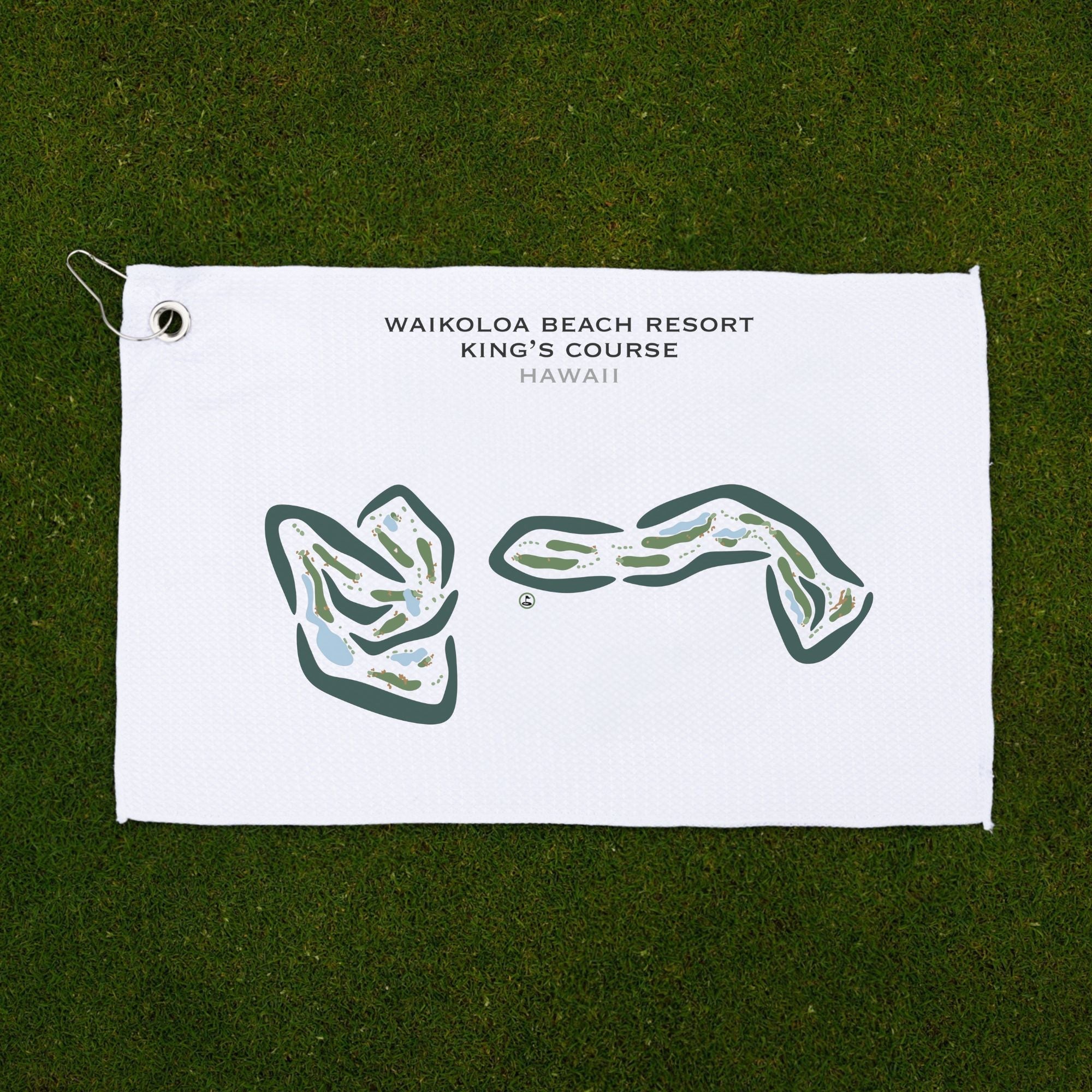 Waikoloa Beach Resort - King's Course, Hawaii - Printed Golf Courses