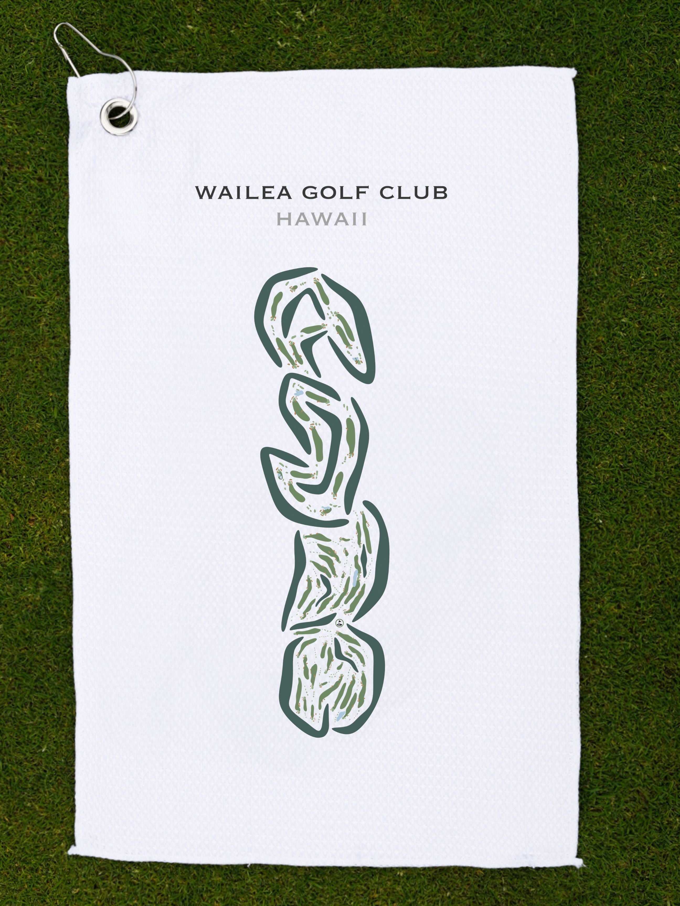 Wailea Golf Club, Hawaii - Printed Golf Courses