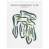 Wakulla Sands Golf Club, Florida - Printed Golf Courses