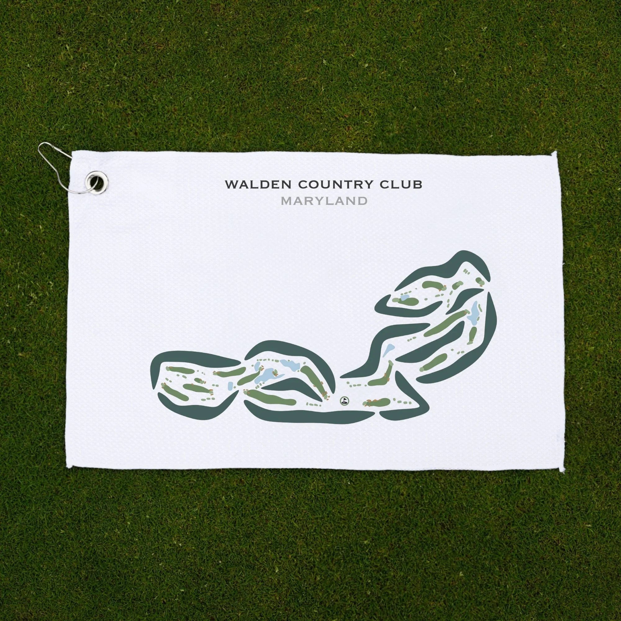 Walden Country Club, Maryland - Printed Golf Courses