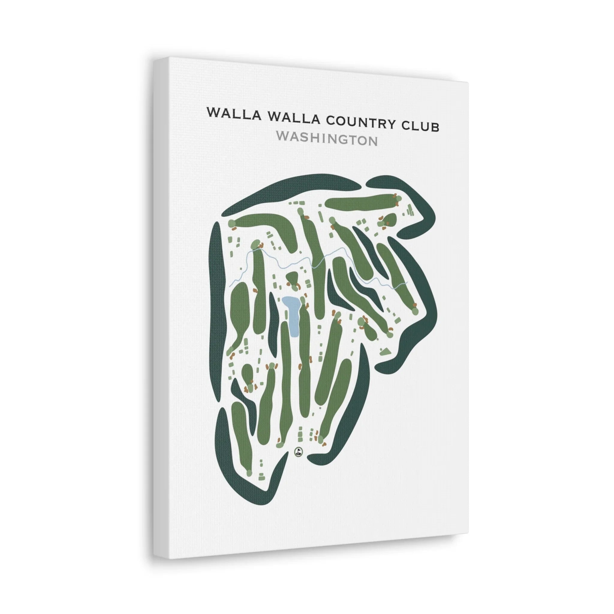 Walla Walla Country Club, Washington - Printed Golf Courses