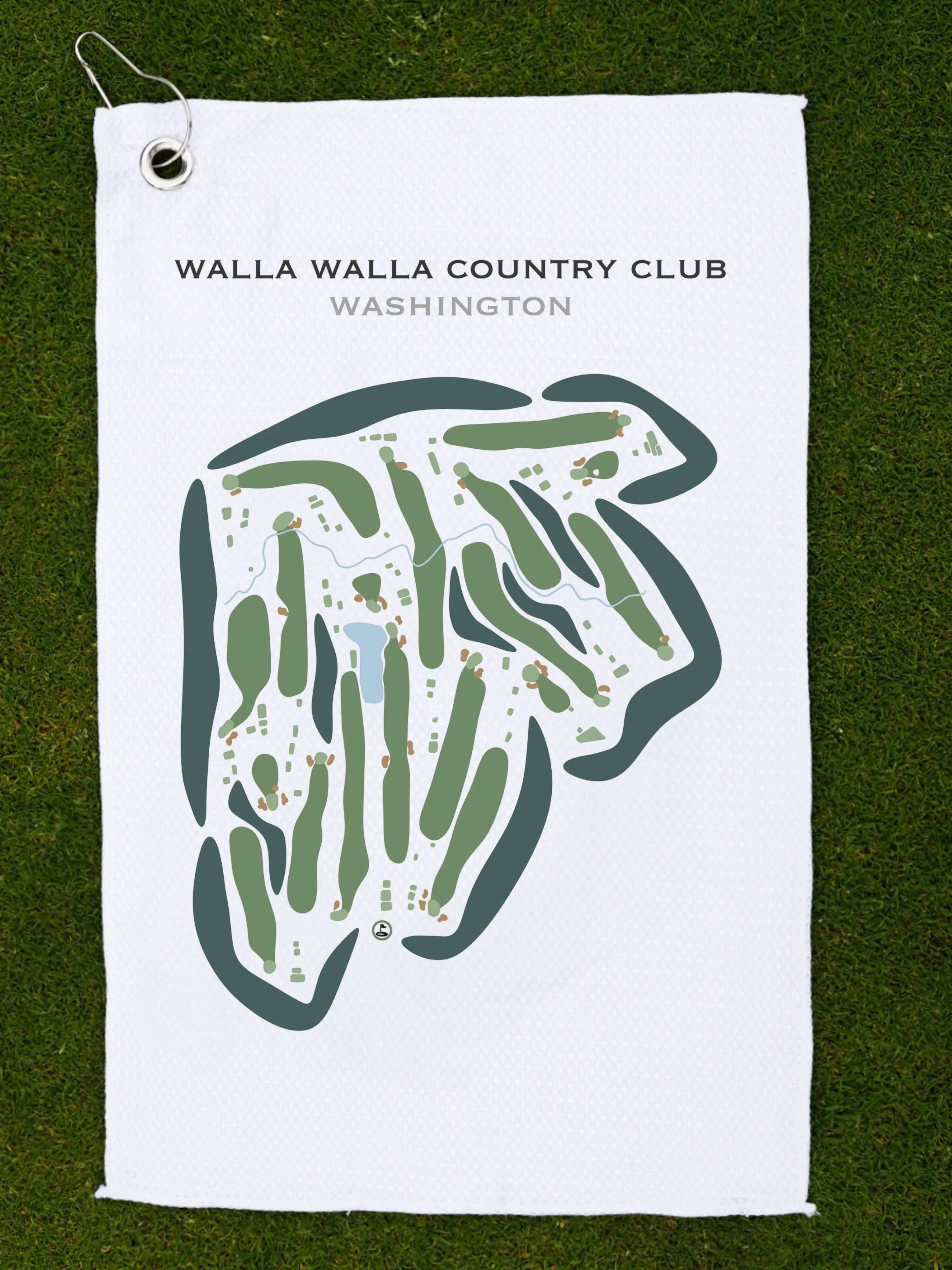 Walla Walla Country Club, Washington - Printed Golf Courses