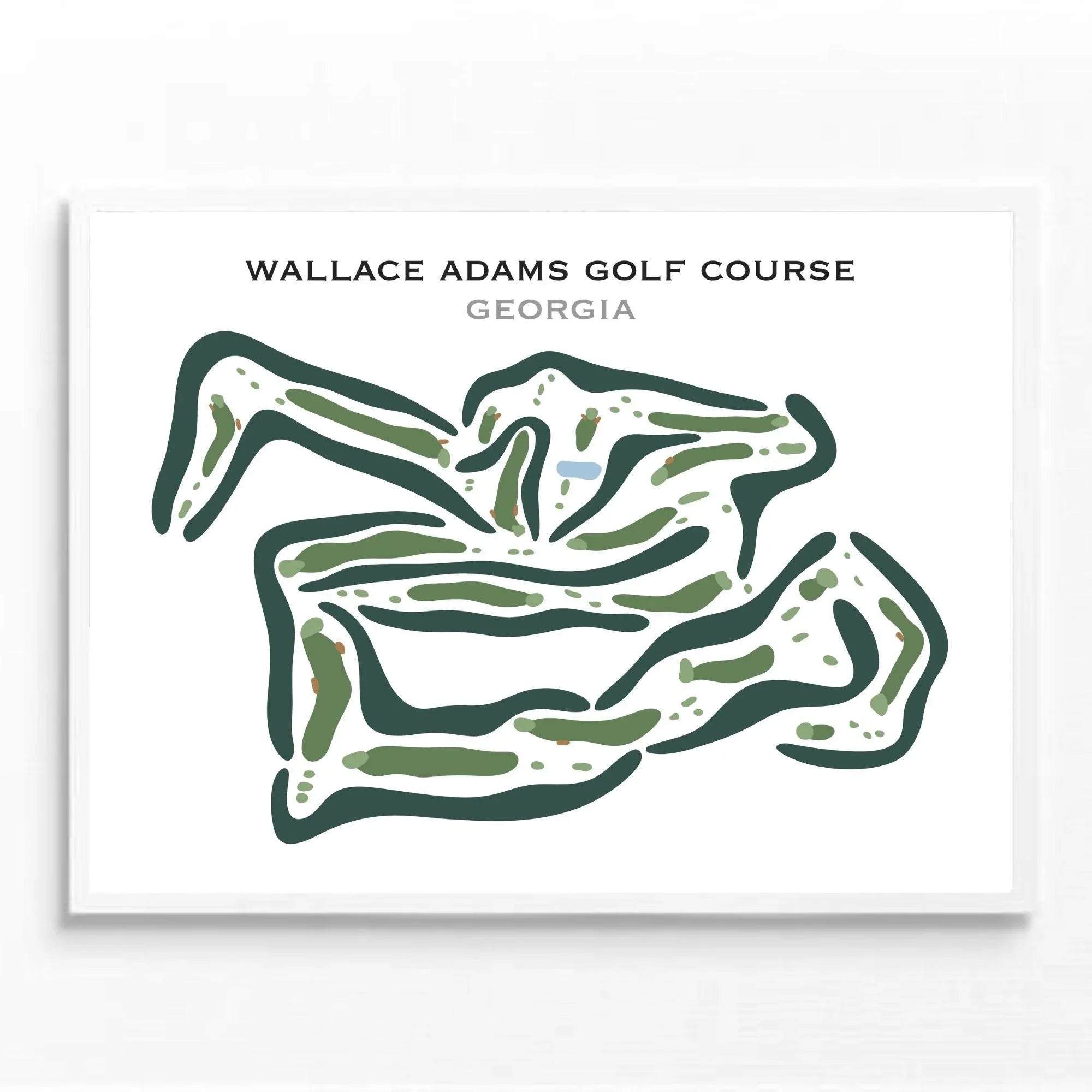 Wallace Adams Golf Course, Georgia - Printed Golf Courses