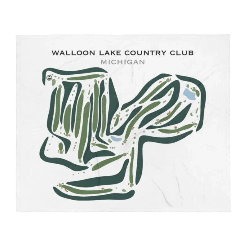 Walloon Lake Country Club, Michigan - Printed Golf Courses