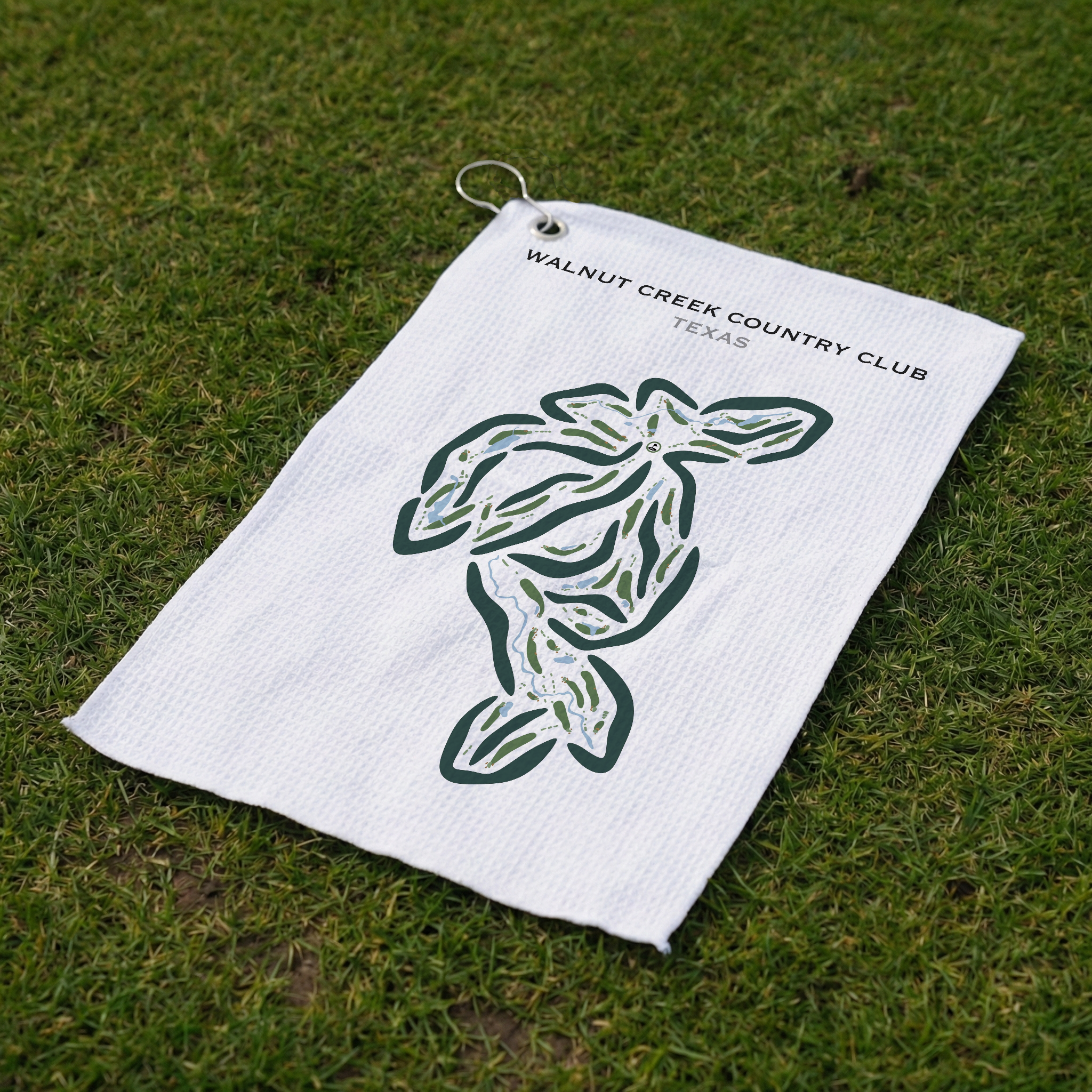 Walnut Creek Country Club, Texas - Printed Golf Courses