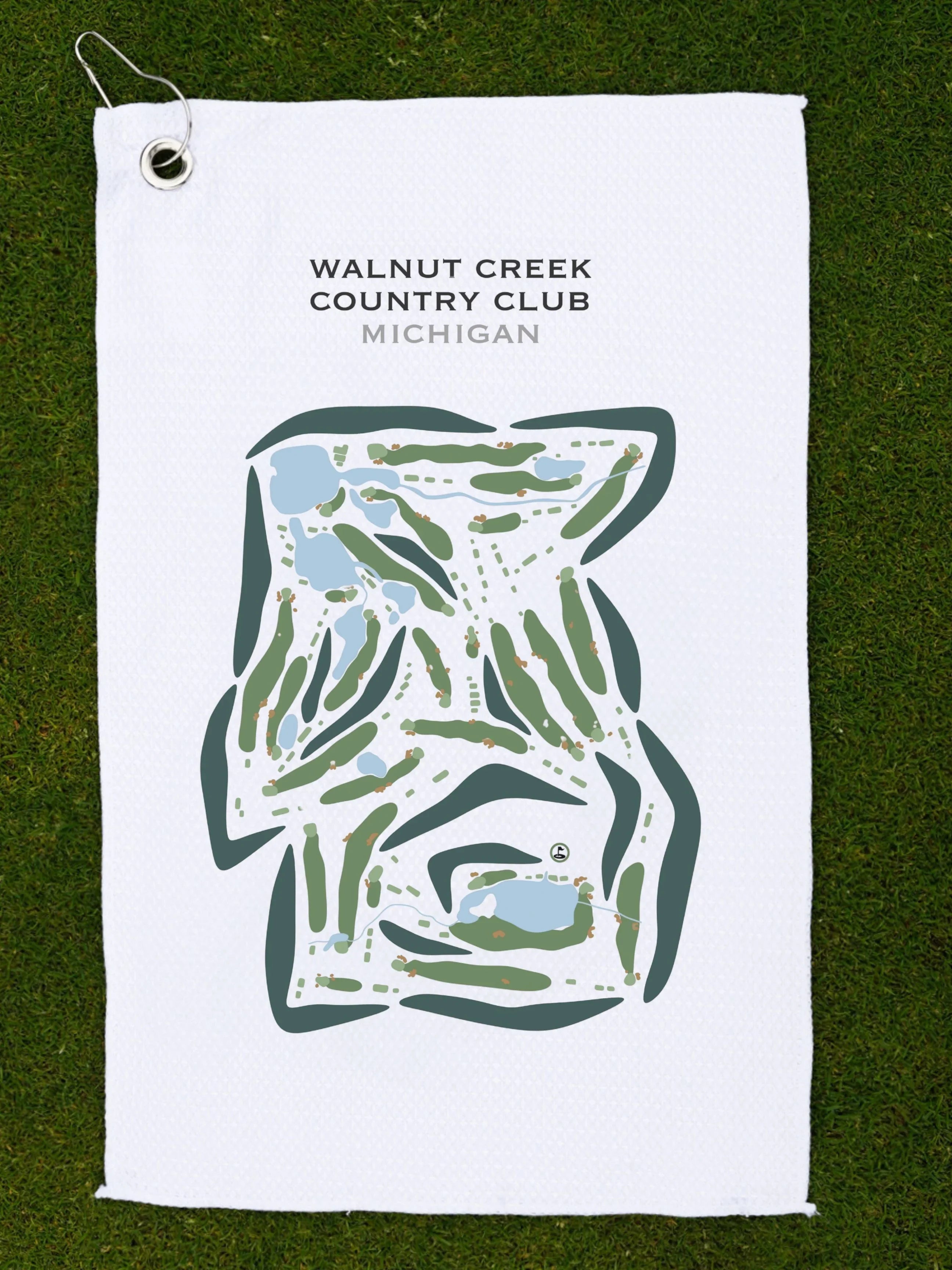 Walnut Creek Country Club, Michigan - Printed Golf Courses