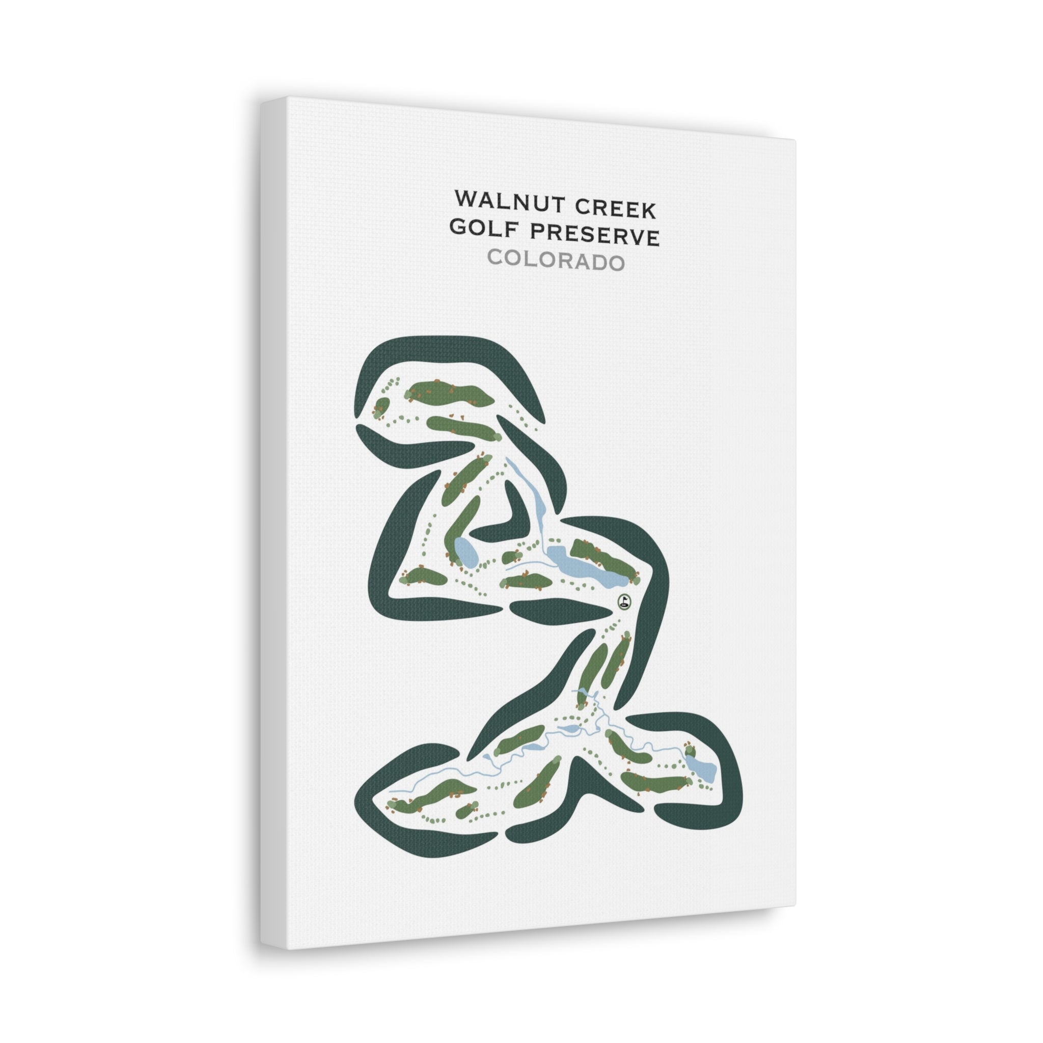 Walnut Creek Golf Preserve, Colorado - Printed Golf Courses